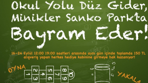 OKULA DÖNÜŞ HEDİYELERİ SANKO PARK'TAN..