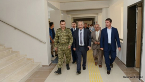 REKTÖR DEVECİ, KSÜ TÜRKOĞLU YERLEŞKESİNDE İNCELEMELERDE BULUNDU..