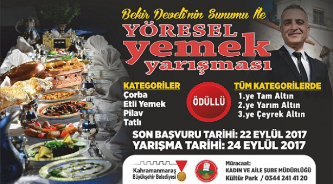YÖRESEL YEMEK YARIŞMASI..