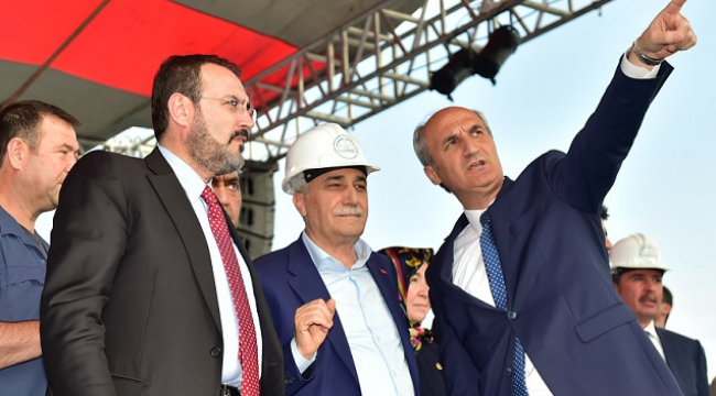 DULKADİROĞLU’NDAN KAMU KÜLLİYESİNİN TEMELİ ATILDI...