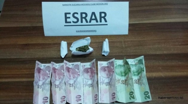 UYUŞTURUCU SATICISI SIKI TAKİPLE YAKALANDI..