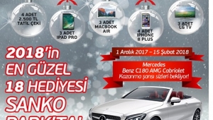 2018’İN EN GÜZEL 18 HEDİYESİ SANKO PARK’TA..