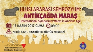 ANTİKÇAĞDA MARAŞ’ SEMPOZYUMU PROGRAMI..