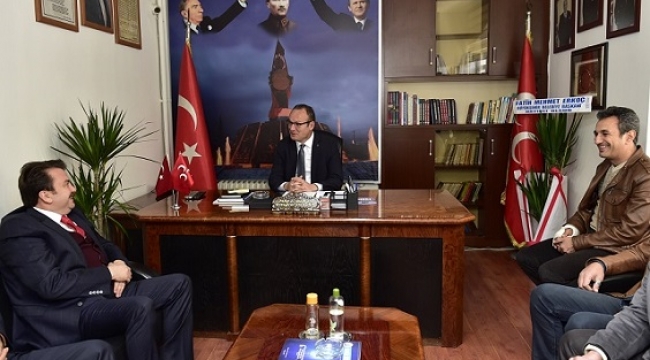 BAŞKAN ERKOÇ'TAN MİLLİYETÇİ HAREKET'E ZİYARET..