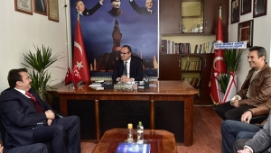 BAŞKAN ERKOÇ'TAN MİLLİYETÇİ HAREKET'E ZİYARET..