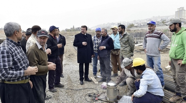 BAŞKAN ERKOÇ TENZİLER ERDOĞAN İHL’DE İNCELEMELERDE BULUNDU..