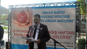 BÜYÜKŞEHİR’DEN ORGAN BAĞIŞI ETKİNLİĞİ..