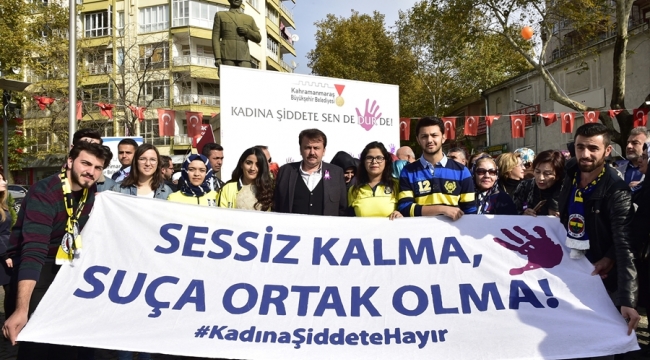 “KADINA ŞİDDETİ HİÇBİR ŞEKİLDE TASVİP ETMİYORUZ”