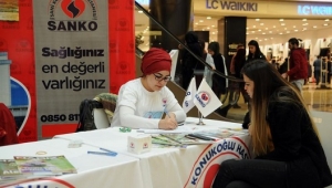 ÖZEL SANİ KONUKOĞLU HASTANESİ, SANKO PARK’TA STANT AÇTI..
