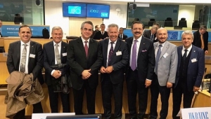 ZABUN, TOBB BAŞKANI HİSARCIKLIOĞLU İLE EUROCHAMBRES GENEL KURULU’NA KATILDI.