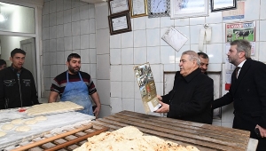 BAŞKAN MAHÇİÇEK'TEN TAKVİMLİ ESNAF ZİYARETİ..