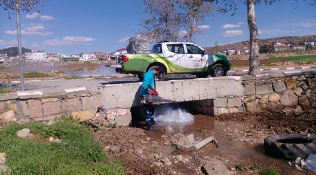 BÜYÜKŞEHİR 23 BİN HEKTAR ALANI İLAÇLADI..