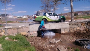 BÜYÜKŞEHİR 23 BİN HEKTAR ALANI İLAÇLADI..