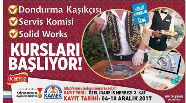 BÜYÜKŞEHİR KAŞIKÇI YETİŞTİRECEK...