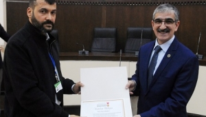 ŞÖFORLERE SERTİFİKALARI VERİLDİ..