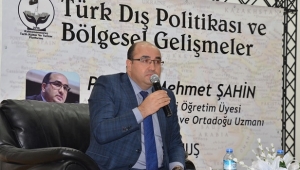 TÜRKOĞLU'NDA DIŞ POLİTİKA KONUŞULDU...