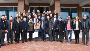 BAŞKAN MAHÇİÇEK GAZETECİLERLE BULUŞTU...