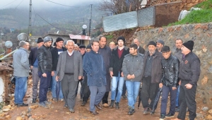 BAŞKAN OKUMUŞ, AFETZEDELERİN YARDIMINA YETİŞTİ..