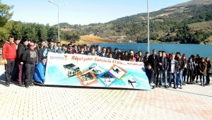 GENÇLER DOĞA YÜRÜYÜŞÜNDE BULUŞTU..
