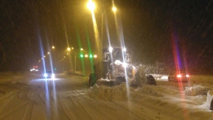 KAR, BÜYÜKŞEHİR’İ DURDURMADI...