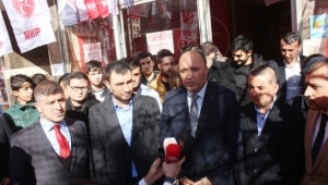 MİLLİYETÇİ HAREKET'İ BÖLGEMİZDE BİRİNCİ PARTİ YAPMAYA ÇALIŞIYORUZ..