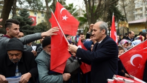 12 ŞUBAT’A 12 BİN TÜRK BAYRAĞI DAMGASINI VURDU...