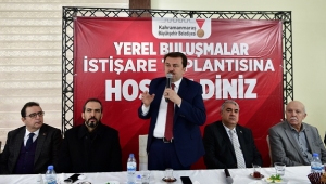 BAŞKAN ERKOÇ ESNAF ODA BAŞKANLARIYLA İSTİŞAREDE BULUŞTU...