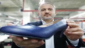 GÜNDE 25 BİN KADIN AYAKKABISI ÜRETİLİYOR..