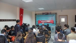 VEHBİ VAKKASOĞLU ÖĞRENCİLERLE BULUŞTU...