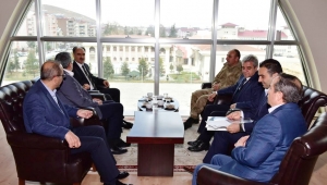 AFŞİN KAYMAKAMLIĞINDA İLÇE FAALİYETLERİ DEĞERLENDİRİLDİ