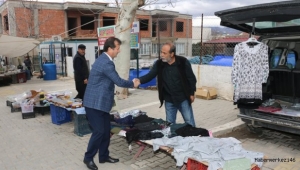 BAŞKAN BOZDAĞ ÇALIŞMALARI DENETLEDİ...