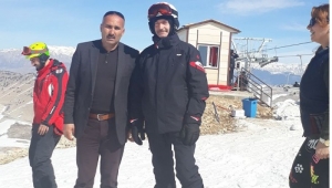 TAHMAZOĞLU YEDİKUYULAR KAYAK MERKEZİNDE..
