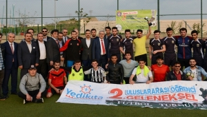 42 ÜLKEDEN KSÜ ÖĞRENCİLERİ, FUTBOL TURNUVASINDA BULUŞTU