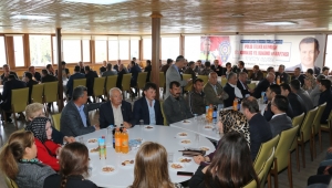 BAŞKAN BOZDAĞ, POLİSLERLE BİRARAYA GELDİ