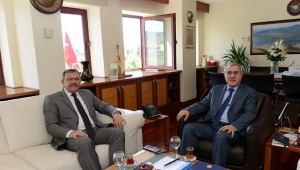 Göksun Belediye Başkanı Aydın, Rektör Can’ı Ziyaret Etti..