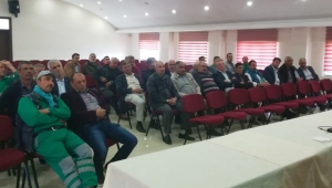 GÖKSUN’LU MUHTARLARA VEKTÖR MÜCADELESİ ANLATILDI