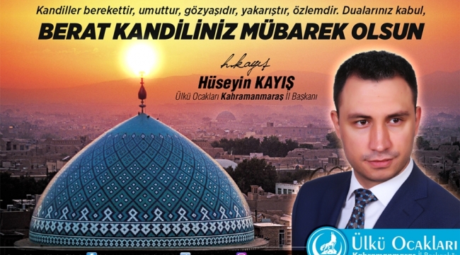 KANDİLLER; GÖNÜLLERİMİZİ AYDINLATAN, ZİHİNLERİMİZİ BERRAKLAŞTIRAN MÜBAREK ZAMAN DİLİMLERİDİR