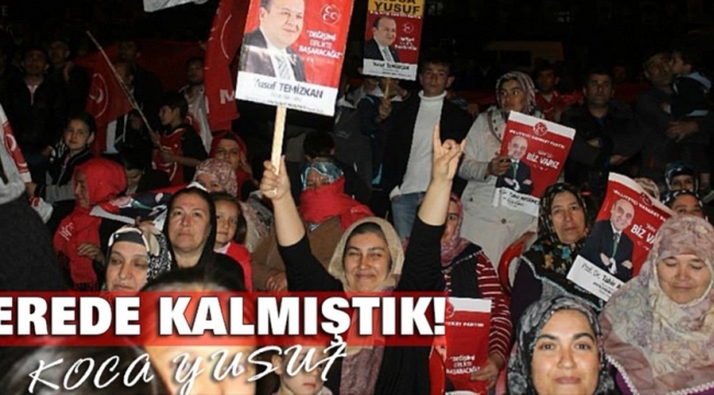 MHP’DE YUSUF TEMİZKAN SESLERİ