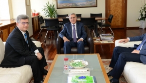 MHP GENEL BAŞKAN YARDIMCISI AYCAN, REKTÖR CAN’I ZİYARET ETTİ