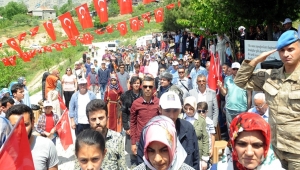 SÜLEYMANLI ŞEHİTLERİ UNUTULMADI