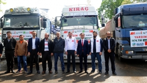 SURİYE’YE 3 TIR YARDIM DAHA