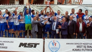 ANKARA MİLLİ EĞİTİM MÜDÜRLÜĞÜ ŞAMPİYON OLDU