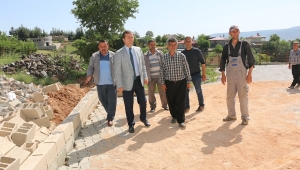 ARMUTLU TAZİYE EVİ ÇEVRE DÜZENLEME ÇALIŞMALARI TAMAM