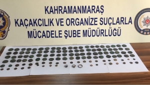Roma dönemine ait 122 adet sikke yakalandı..