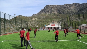 BÜYÜKŞEHİR’DEN 55 TANE HALI SAHA