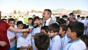 GÖKSUN’DA YAZ SPOR OKULU AÇILDI..