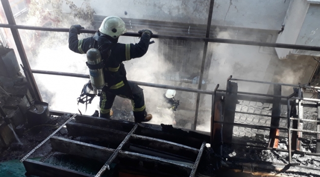 HIZLI MÜDAHALE FACİAYI ENGELLEDİ