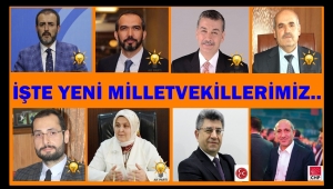 İŞTE YENİ MİLLETVEKİLLERİMİZ..