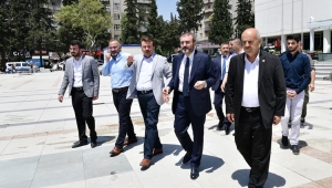 ÜNAL’DAN BÜYÜKŞEHİR’E ZİYARET