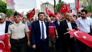 15 TEMMUZ ŞEHİTLERİ ANILDI..
